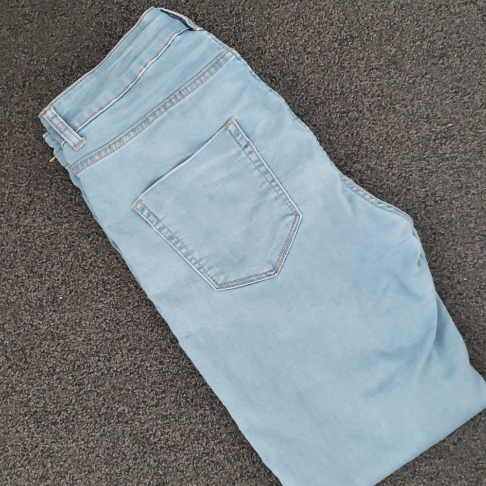 High-waist super skinny